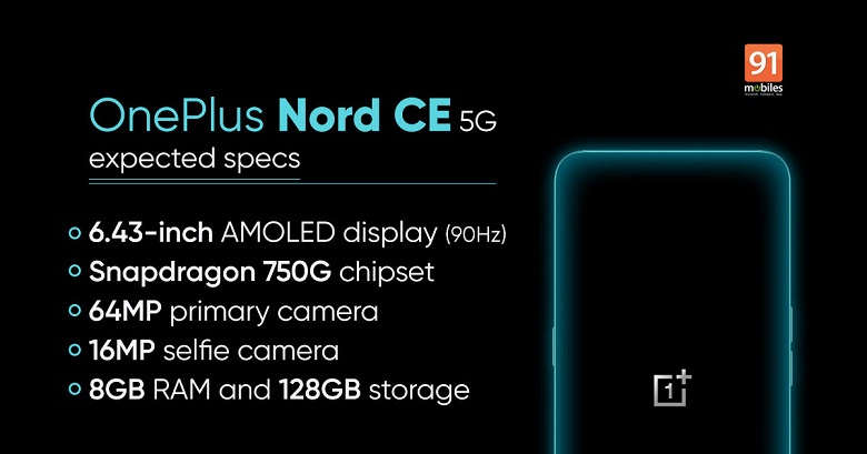 Недорогой OnePlus&nbsp;Nord CE 5G в первом рекламном ролике. Похоже, дизайн оригинального Nord сохранится